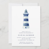 Plage Lighthouse | Invitation de la partie d'engag (Devant)