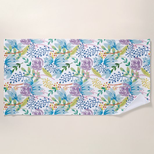 Plage Lilla serviette de jardin (Devant)