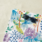 Plage Lilla serviette de jardin (En situation)