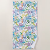 Plage Lilla serviette de jardin (Devant)