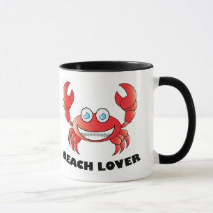 Plage Lover - Black 11 oz Ringer Mug