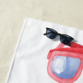 Plage Lunettes de soleil Bikini Future Mme Serviette de  (En situation)