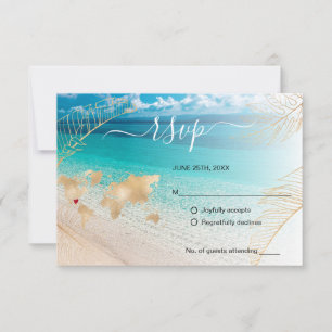 Plage Mariage Destination Passport Gold Carte du m