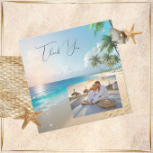 Plage Mariage Merci Cartes