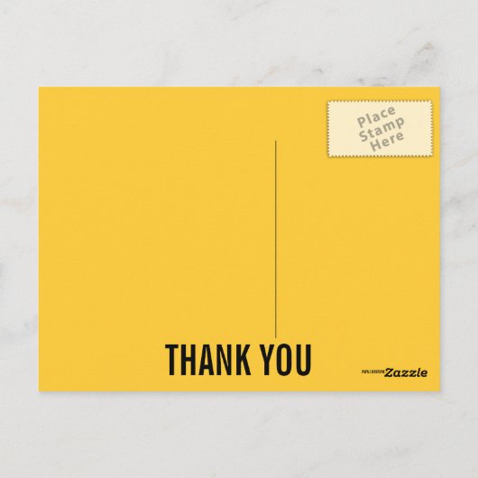 Plage Mariage Merci Cartes Palm Trees (Dos)