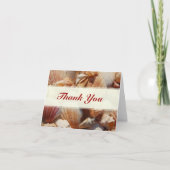 Plage Mariage Sea Shell Merci Cartes (Devant)