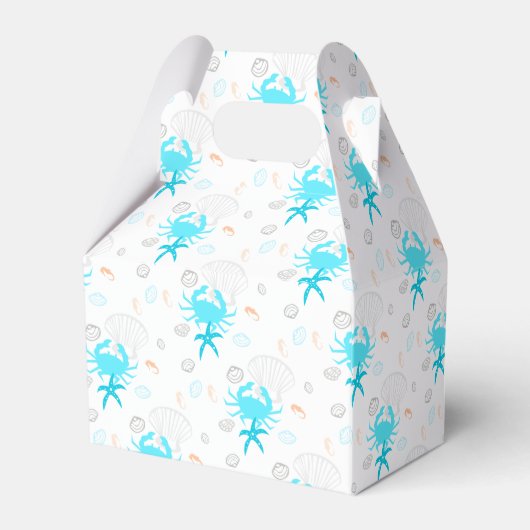 Plage Mariage Seashell Ballotins personnalisés (Arrière)