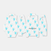 Plage Mariage Seashell Ballotins personnalisés (Déplié)