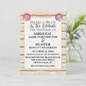 Plage Mariage / Toutes les occasions Invitation Ve (Debout devant)