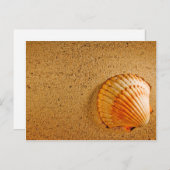 Plage Mariage Tropical RSVP Invitation (Devant / Derrière)