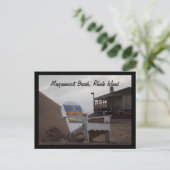 Plage Misquamicut, carte postale de Rhode Island.. (Debout devant)