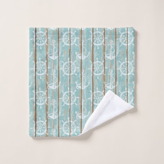 Plage nautique (Gant de toilette)