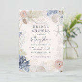 Plage Nautique Invitation de douche nuptiale (Debout devant)