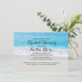 Plage océan sable nuptiale invitations (Debout devant)