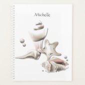 Plage Ocean Seashells personnalisée (Devant)