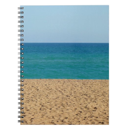 Plage, Océan, Sky Carnet (Devant)