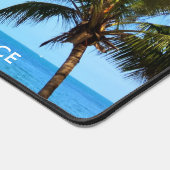 Plage Ocean View Palm Trees ou votre photo (Coin)