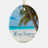 Plage Ornements de Noël Céramique Palmier (Droite)