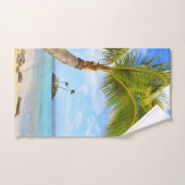 Plage Palm Tree serviette à main (Serviette à main)