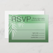 Plage Palm Tree Silhouette RSVP | jade (Devant / Derrière)