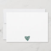 Plage Party Sea Glass Invitation (Dos)