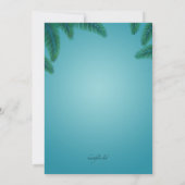 Plage Party Surfboards Invitation (Dos)