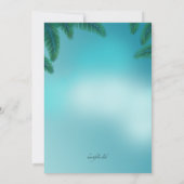 Plage Party Surfboards Invitation (Dos)