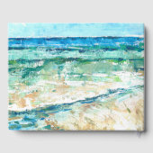 Plage Peinture Côtière Location de vacances Livre  (Verso)