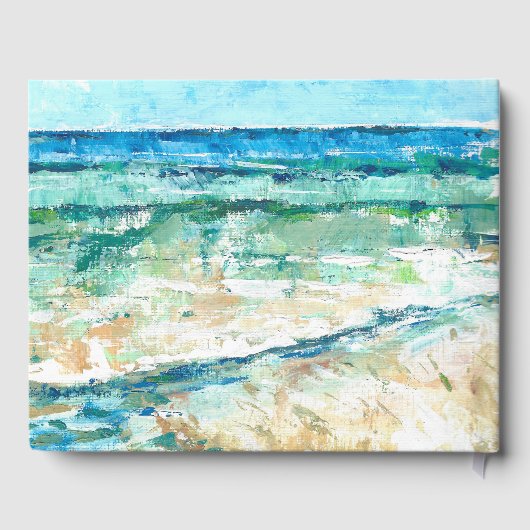 Plage Peinture Côtière Location de vacances Livre (Verso)