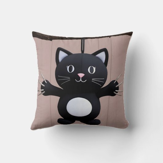 Plage Père Noël Noël en juillet Coussin : Double l (Verso)