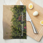 Plage Perranporth, serviette des Cornouailles (Quart Plié)