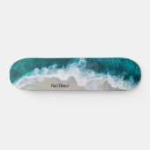 Plage personnalisée Ocean Waves Skateboard (Horz)