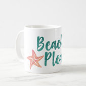 Plage Please Mug (Devant gauche)