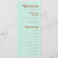 Plage Retro | Programme de mariage aquatique