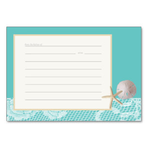 Plage Romance Recette Carte aqua