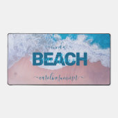 Plage rose tropicale Bermudes Vacances (Recto)