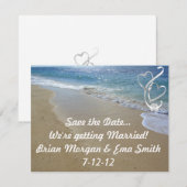 plage save the date (Devant / Derrière)