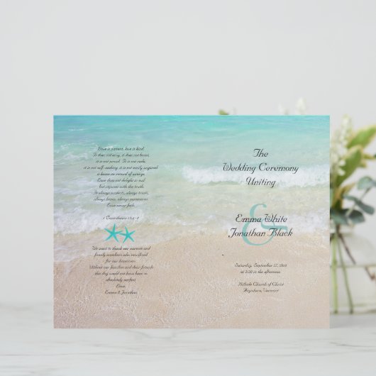 Plage Scène Catholique Cérémonie Folle Programme (Debout devant)