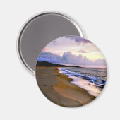 Plage Scène Magnet Mariage Favoriser (Recto/Verso)