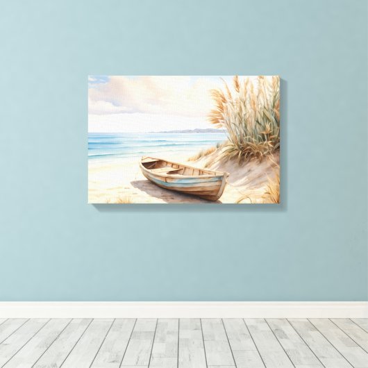Plage Scène Toile Mur Art (Insitu (Plancher de Bois))