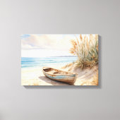Plage Scène Toile Mur Art (Recto)