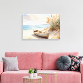 Plage Scène Toile Mur Art (Insitu(Salon))
