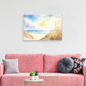 Plage Scène Toile Mur Art (Insitu(Salon))