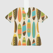 Plage Secret Hawaiian Surfboards Aloha Shirt Cream (dos)