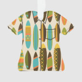 Plage Secret Hawaiian Surfboards Aloha Shirt Cream (devant)