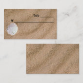 Plage Serenity Cartes Carte de visite (Devant / Derrière)