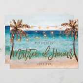 plage serez-vous la carte de proposition de matron (Devant / Derrière)