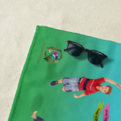 Plage Serviette Baleine Magique Parade de baleine! (En situation)