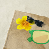 Plage Serviette de bascules électroniques et d'amusement (En situation)