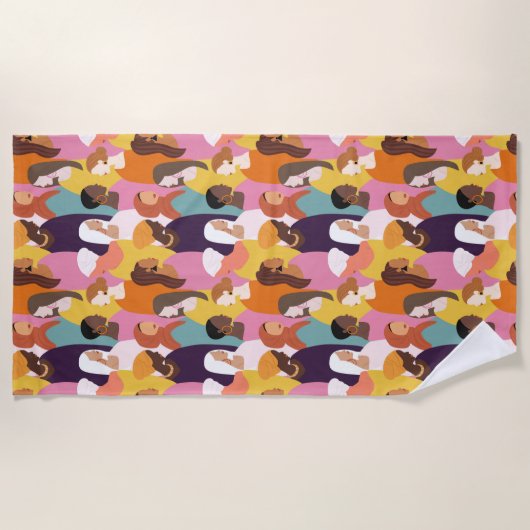 Plage Serviette de fête des mères (Devant)